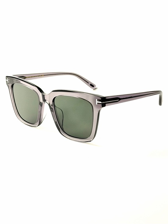Tom Ford Accessories - Tom Ford TF 0969K 20A Square Crystal Gray 55mm  Sunglasses Frame